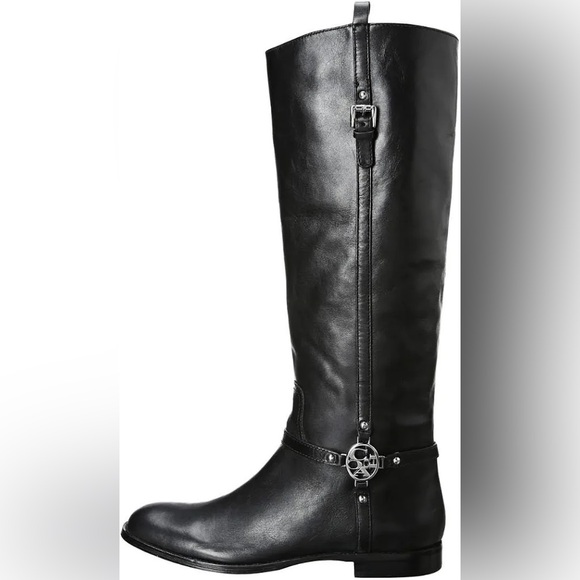 Coach Mulan Calf Riding Boots Sz 9 - Picture 2 of 6